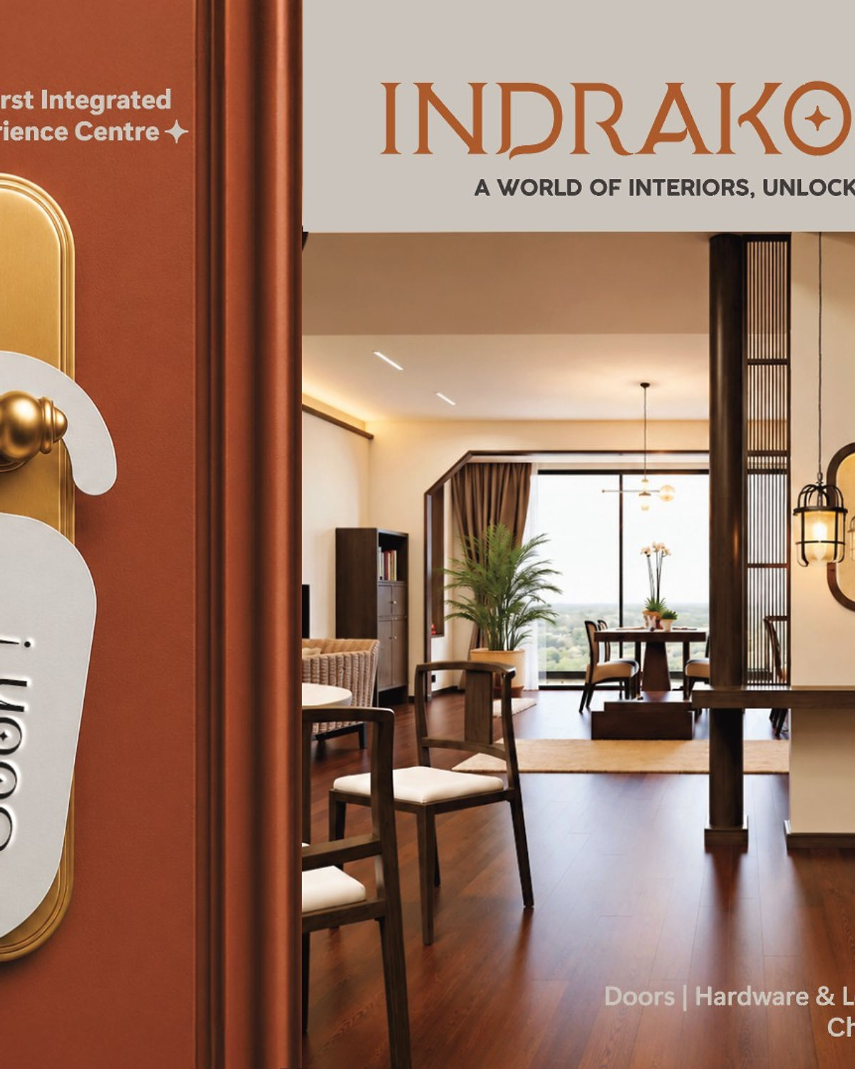 Indrakosh interior showroom display